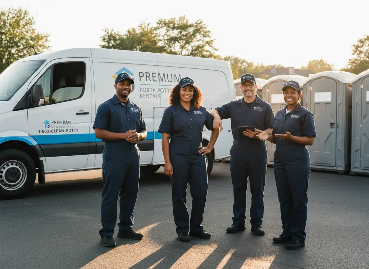 VIP Portable Toilets company in Minden City, MI